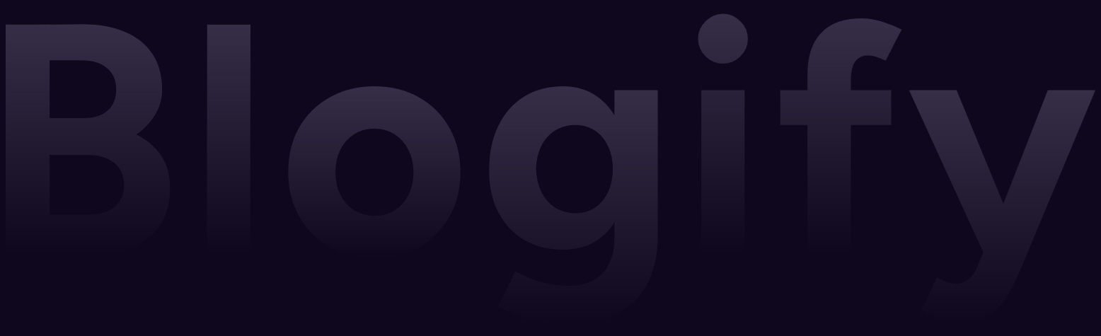 Blogify